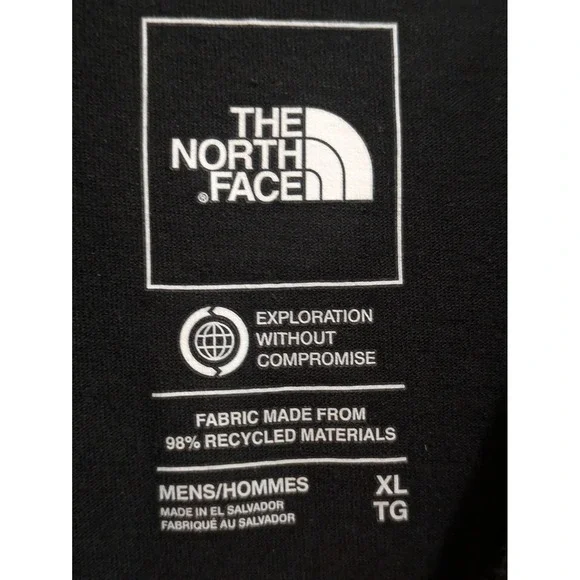 The North Face Mens XL Black Graphic T Shirt Sinceβ 66 Never Stop Exploring Tee - Picture 5 of 8